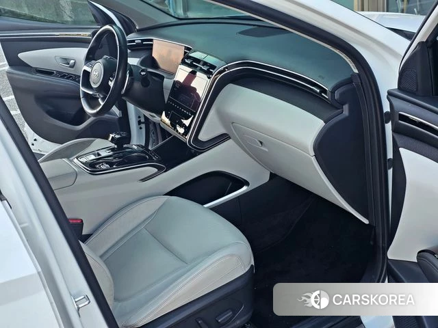 Hyundai Tucson Hybrid (NX4) 2021 Белый из Кореи, фото 4