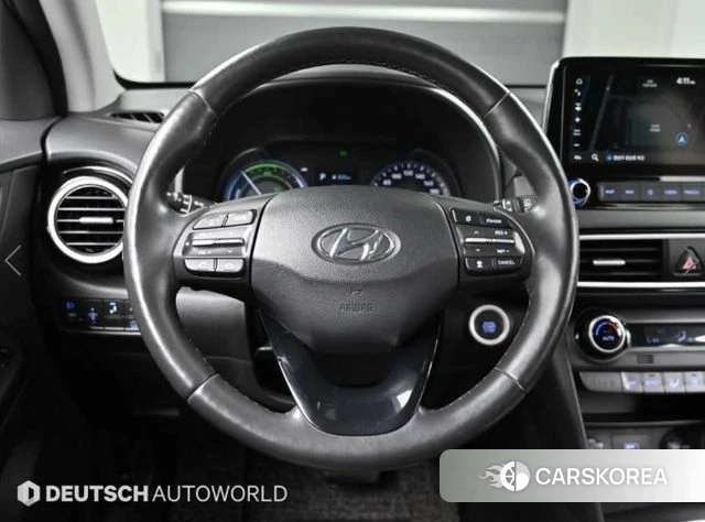 Hyundai Kona Hybrid 2020 Серебристо-серый из Кореи, фото 4