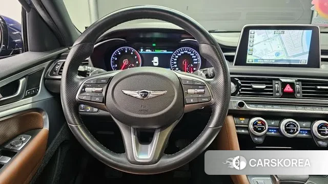 Genesis G70 2018 Синий из Кореи, фото 4