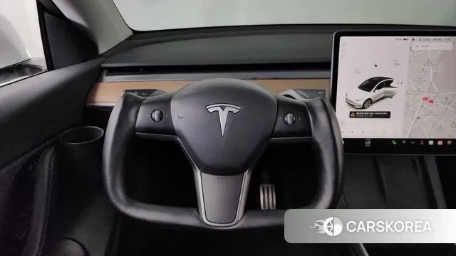 Tesla Model Y 2021 Белый из Кореи, фото 4