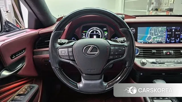 Lexus LS500h 5th generation 2018 Черный из Кореи, фото 4