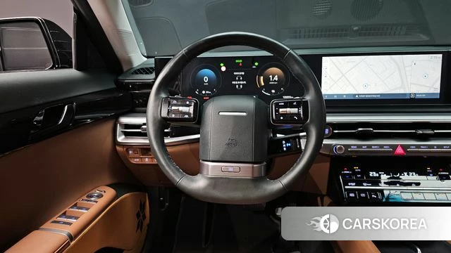 Hyundai Grandeur Hybrid (GN7) 2023 Черный из Кореи, фото 4