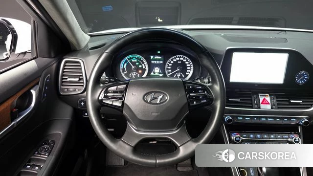 Hyundai Grandeur IG Hybrid 2019 Белый из Кореи, фото 4