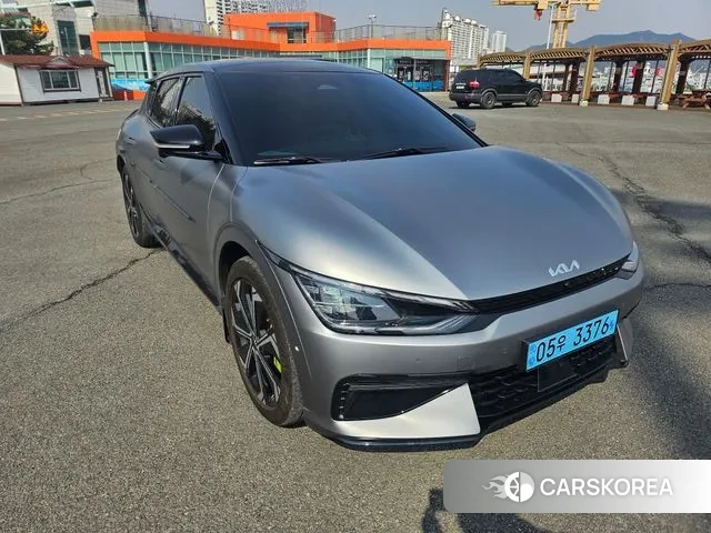 Kia EV6 2022 Серый из Кореи, фото 4