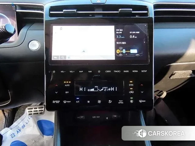 Hyundai Tucson Hybrid (NX4) 2021 Серый из Кореи, фото 4