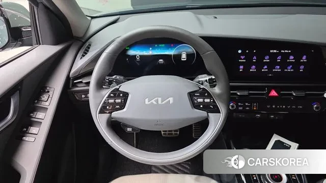 Kia Di Ol Nu Niro 2022 Темно-зеленый из Кореи, фото 4