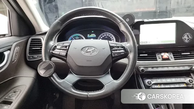 Hyundai Grandeur IG Hybrid 2018 Белый из Кореи, фото 4