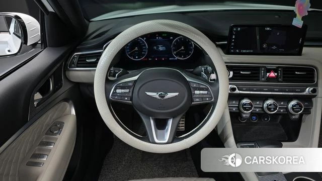 Genesis The New G70 2021 Белый из Кореи, фото 4