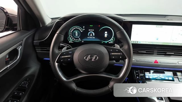 Hyundai The New Grandeur IG Hybrid 2022 Серый из Кореи, фото 4