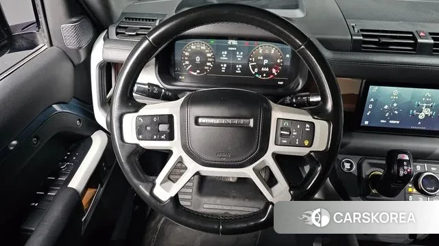 Land Rover Defender (L663) 2021 Небесно-голубой из Кореи, фото 4