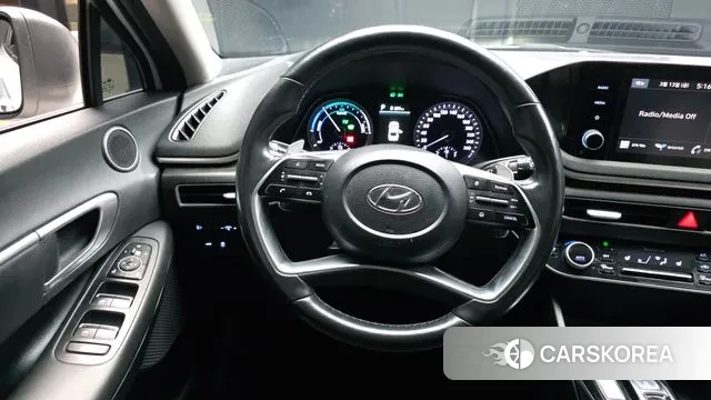 Hyundai Sonata Hybrid (DN8) 2021 Белый из Кореи, фото 4