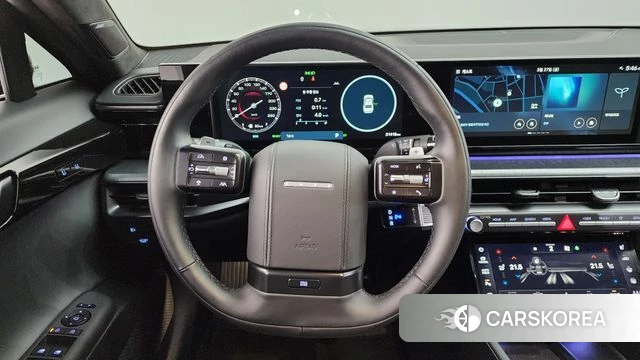 Hyundai Grandeur Hybrid (GN7) 2023 Черный из Кореи, фото 4