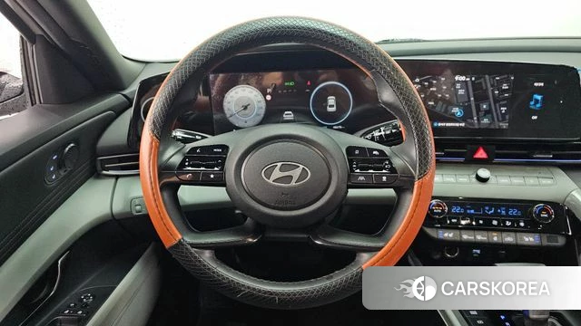 Hyundai The New Avante (CN7) 2023 Серебристо-серый из Кореи, фото 4