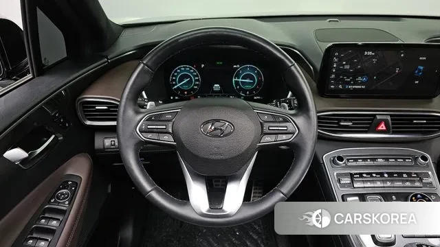 Hyundai The New Santa Fe 2022 Черный из Кореи, фото 4