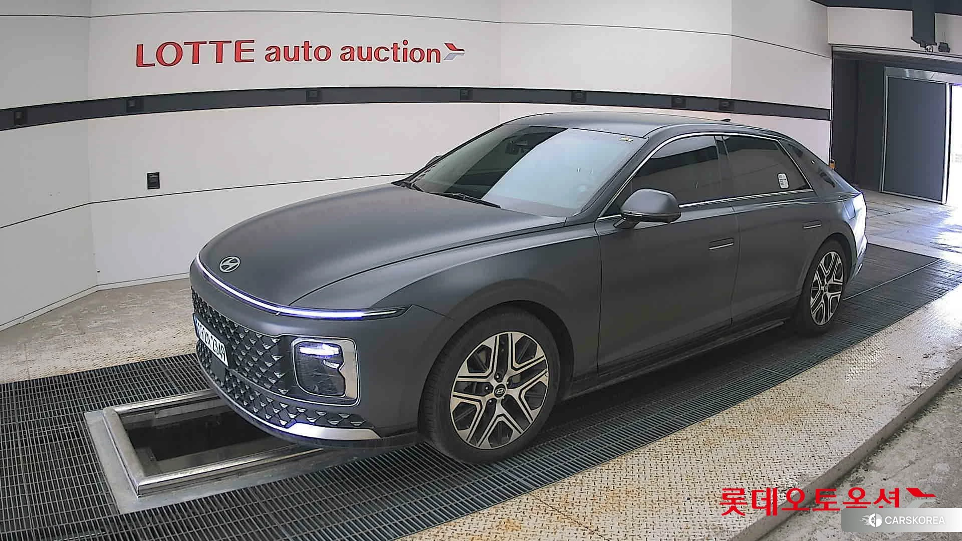 Hyundai Grandeur 2023 Nocturne Grey mat_matting (optional) из Кореи, фото 4