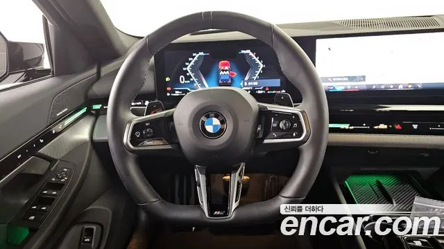 BMW 5 Series (G60) 2023 Черный из Кореи, фото 4