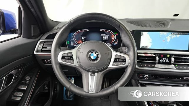 BMW 3 Series (G20) 2021 Синий из Кореи, фото 4