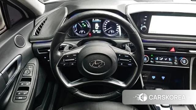 Hyundai Sonata Hybrid (DN8) 2021 Белый из Кореи, фото 4