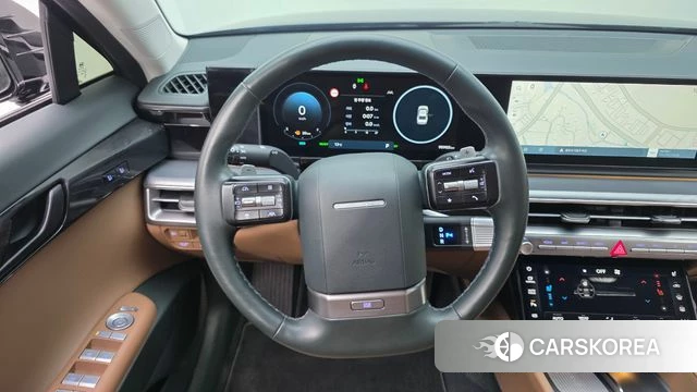 Hyundai Grandeur Hybrid (GN7) 2023 Черный из Кореи, фото 4