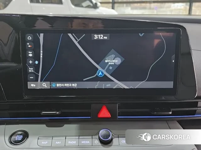 Hyundai The New Avante (CN7) 2024 Черный из Кореи, фото 4