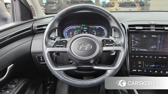 Hyundai Tucson Hybrid (NX4) 2021 Белый из Кореи, фото 4