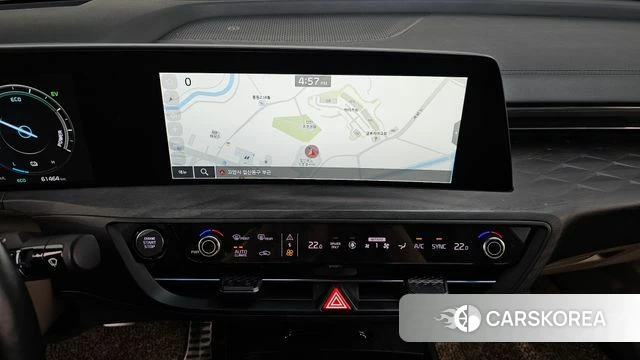 Kia K8 Hybrid 2022 Синий из Кореи, фото 4