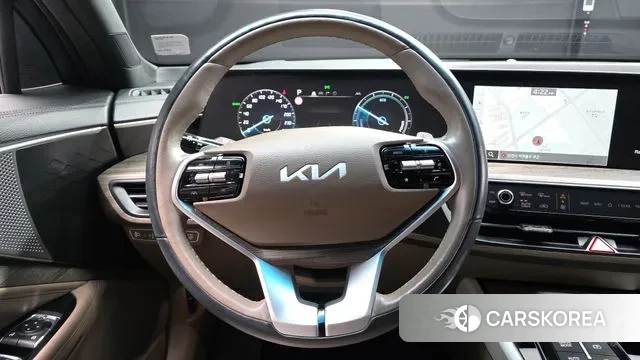 Kia K8 Hybrid 2022 Белый из Кореи, фото 4