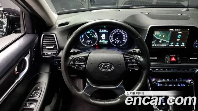 Hyundai Grandeur IG Hybrid 2019 Черный из Кореи, фото 4