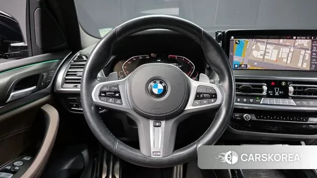 BMW X3 (G01) 2023 Черный из Кореи, фото 4