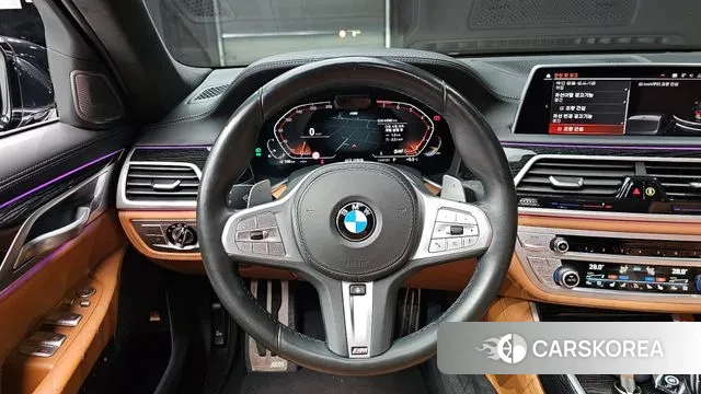 BMW 7 Series (G11) 2021 Черный из Кореи, фото 4