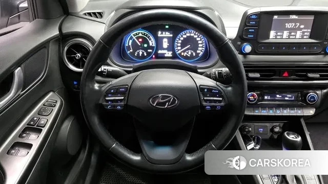 Hyundai The New Kona Hybrid 2021 Серебристо-серый из Кореи, фото 4