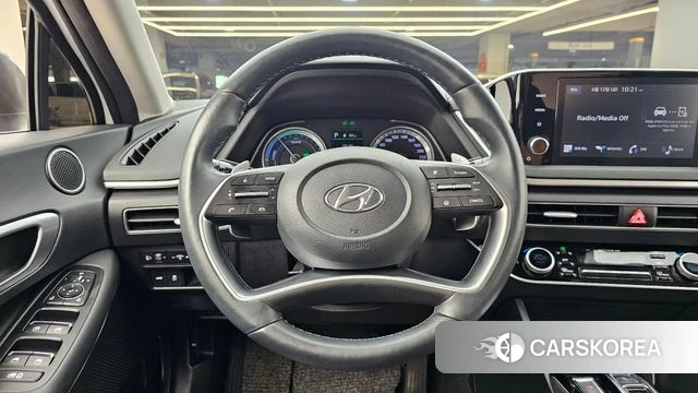 Hyundai Sonata Hybrid (DN8) 2022 Белый из Кореи, фото 4