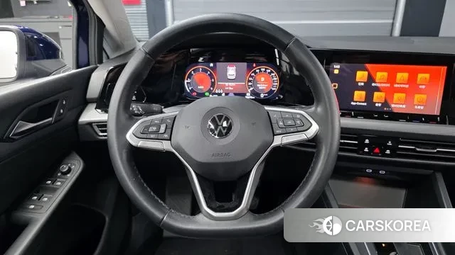 Volkswagen Golf 8th Generation 2022 Синий из Кореи, фото 4