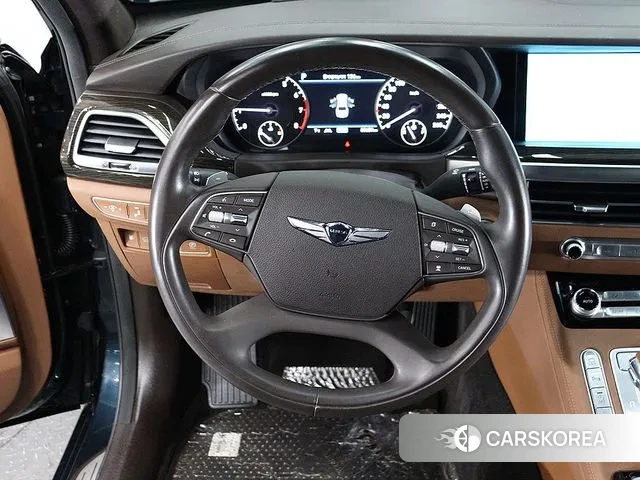 Genesis G90 2021 Синий из Кореи, фото 4