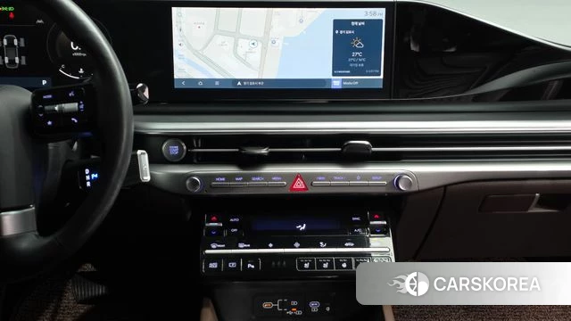 Hyundai Grandeur (GN7) 2022 Серебристо-серый из Кореи, фото 4