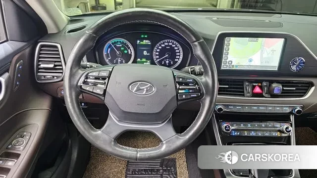 Hyundai Grandeur IG Hybrid 2018 Серый из Кореи, фото 4