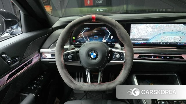 BMW 7 Series (G70) 2024 Черный из Кореи, фото 4