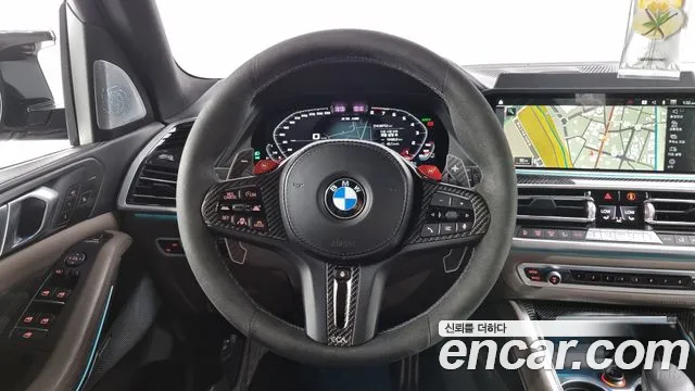 BMW X5M (G05) 2022 Черный из Кореи, фото 4