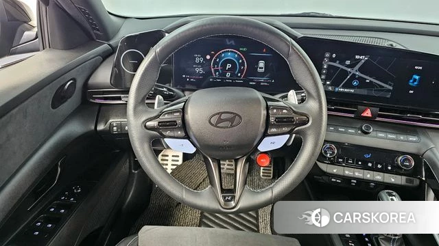 Hyundai The New Avante (CN7) 2023 Черный из Кореи, фото 4