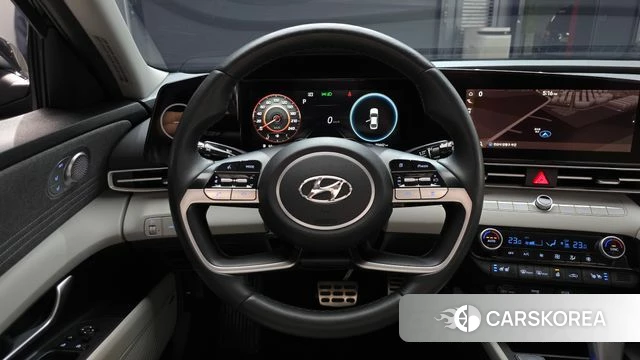 Hyundai Avante (CN7) 2021 Черный из Кореи, фото 4