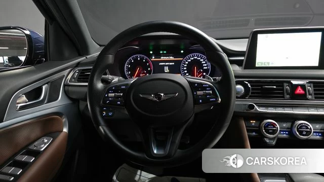 Genesis G70 2018 Синий из Кореи, фото 4