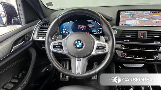 BMW X3 (G01) 2021 Синий из Кореи, фото 4