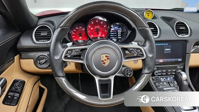 Porsche 718 Boxster 2019 Красный из Кореи, фото 4