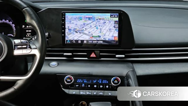 Hyundai Avante Hybrid (CN7) 2023 Белый из Кореи, фото 4