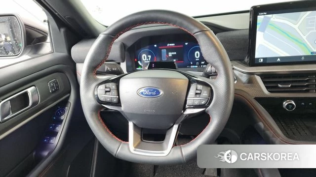 Ford Explorer 6th Generation 2025 Небесно-голубой из Кореи, фото 4