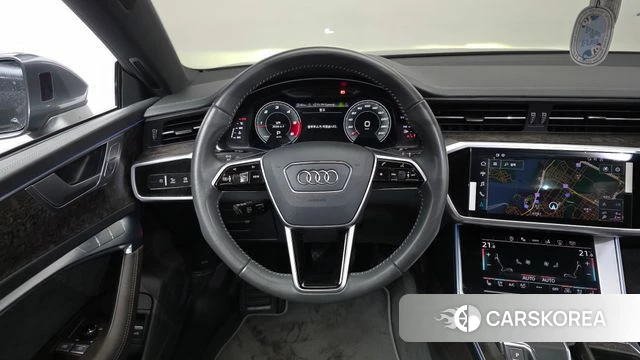 Audi A7 (4K) 2021 Серый из Кореи, фото 4