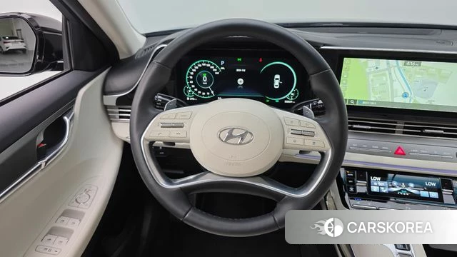 Hyundai The New Grandeur IG Hybrid 2022 Черный из Кореи, фото 4