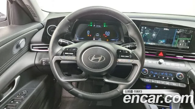 Hyundai The New Avante (CN7) 2023 Белый из Кореи, фото 4