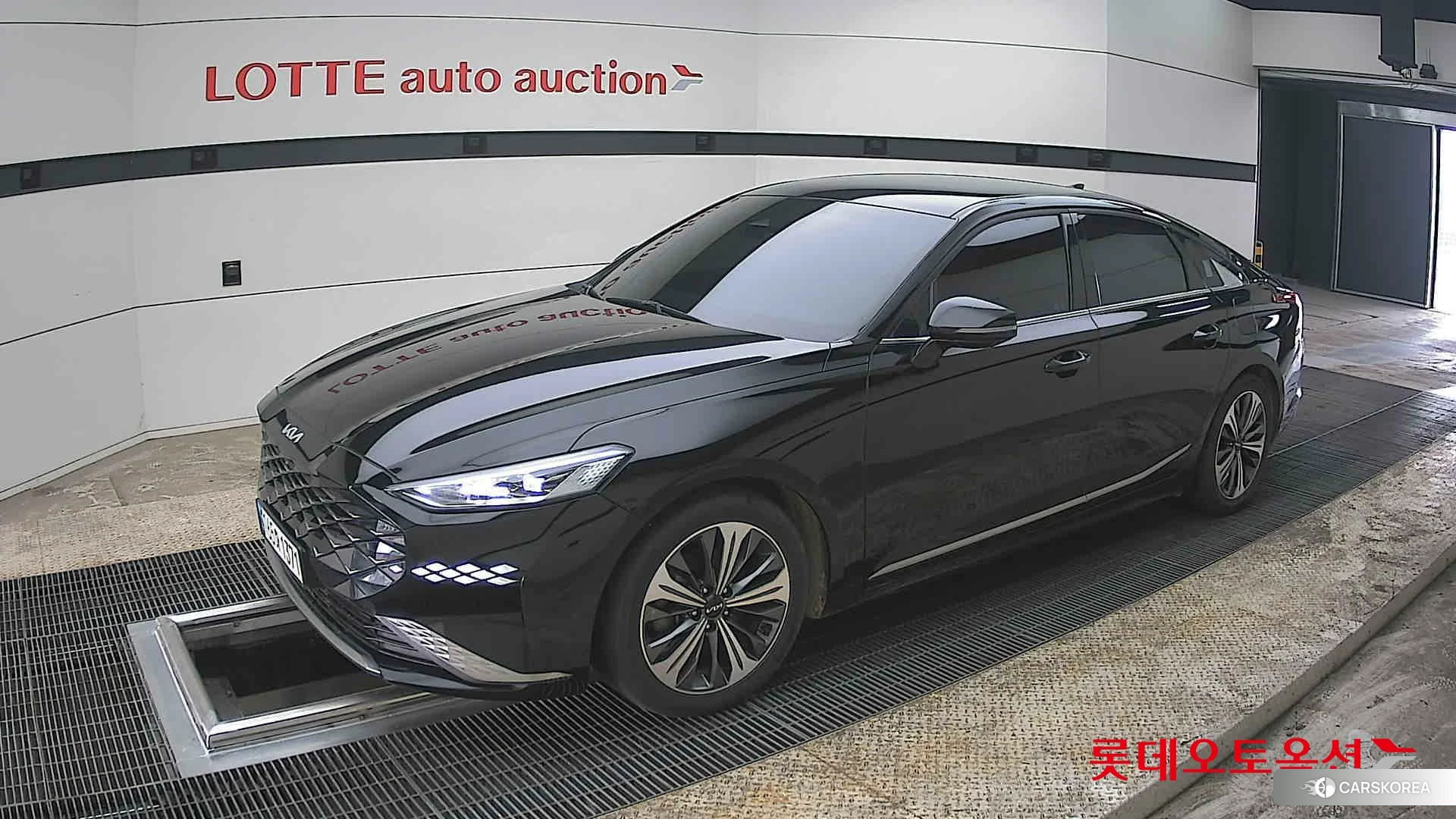 Kia K8 Hybrid 2022 Aurora Black Pearl из Кореи, фото 4