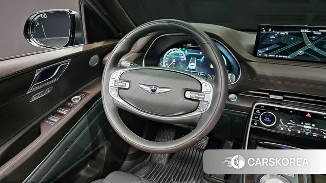 Genesis GV80 2020 Темно-зеленый из Кореи, фото 4